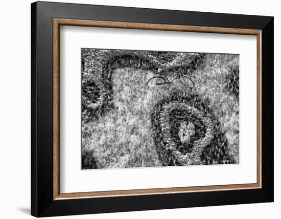¡Viva Mexico! B&W Collection - Earth from above II-Philippe Hugonnard-Framed Photographic Print