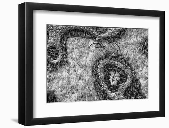 ¡Viva Mexico! B&W Collection - Earth from above II-Philippe Hugonnard-Framed Photographic Print