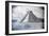 ¡Viva Mexico! B&W Collection - El Castillo Pyramid - Chichen Itza-Philippe Hugonnard-Framed Photographic Print