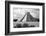 ¡Viva Mexico! B&W Collection - El Castillo Pyramid II - Chichen Itza-Philippe Hugonnard-Framed Photographic Print