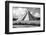 ¡Viva Mexico! B&W Collection - El Castillo Pyramid in Chichen Itza III-Philippe Hugonnard-Framed Photographic Print