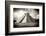 ¡Viva Mexico! B&W Collection - El Castillo Pyramid in Chichen Itza-Philippe Hugonnard-Framed Photographic Print