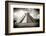 ¡Viva Mexico! B&W Collection - El Castillo Pyramid in Chichen Itza-Philippe Hugonnard-Framed Photographic Print