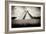 ¡Viva Mexico! B&W Collection - El Castillo Pyramid VII - Chichen Itza-Philippe Hugonnard-Framed Photographic Print