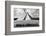 ¡Viva Mexico! B&W Collection - El Castillo Pyramid VIII - Chichen Itza-Philippe Hugonnard-Framed Photographic Print