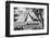 ¡Viva Mexico! B&W Collection - El Castillo Pyramid XIII - Chichen Itza-Philippe Hugonnard-Framed Photographic Print