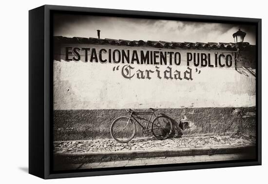 ?Viva Mexico! B&W Collection - Estacionamiento Publico-Philippe Hugonnard-Framed Premier Image Canvas