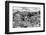 ¡Viva Mexico! B&W Collection - Guanajuato Cityscape-Philippe Hugonnard-Framed Photographic Print