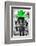 ¡Viva Mexico! B&W Collection - Horse with Green straw Hat-Philippe Hugonnard-Framed Photographic Print