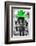 ¡Viva Mexico! B&W Collection - Horse with Green straw Hat-Philippe Hugonnard-Framed Photographic Print