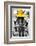 ¡Viva Mexico! B&W Collection - Horse with Yellow straw Hat-Philippe Hugonnard-Framed Photographic Print