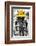 ¡Viva Mexico! B&W Collection - Horse with Yellow straw Hat-Philippe Hugonnard-Framed Photographic Print