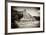 ¡Viva Mexico! B&W Collection - Maya Archaeological Site VI - Campeche-Philippe Hugonnard-Framed Photographic Print