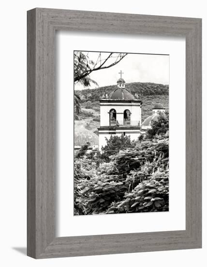 ¡Viva Mexico! B&W Collection - Mexican Church II-Philippe Hugonnard-Framed Photographic Print