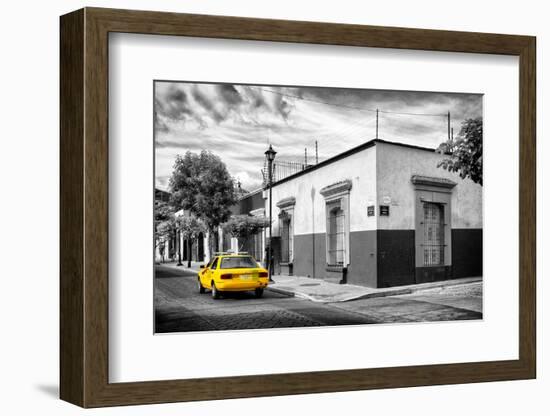 ¡Viva Mexico! B&W Collection - Mexican Street Oaxaca II-Philippe Hugonnard-Framed Photographic Print