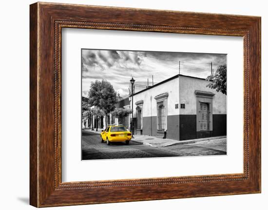 ¡Viva Mexico! B&W Collection - Mexican Street Oaxaca II-Philippe Hugonnard-Framed Photographic Print