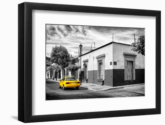 ¡Viva Mexico! B&W Collection - Mexican Street Oaxaca II-Philippe Hugonnard-Framed Photographic Print