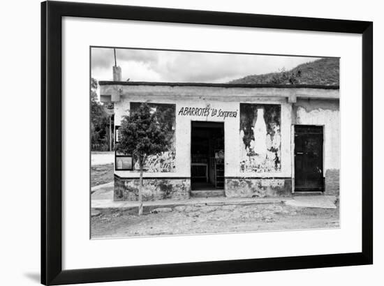 ¡Viva Mexico! B&W Collection - Mexican Supermarket "La Sorpresa"-Philippe Hugonnard-Framed Photographic Print