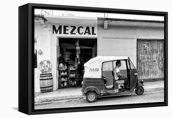 ?Viva Mexico! B&W Collection - Mezcal Tuk Tuk-Philippe Hugonnard-Framed Premier Image Canvas