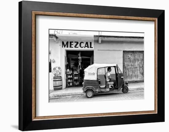 ?Viva Mexico! B&W Collection - Mezcal Tuk Tuk-Philippe Hugonnard-Framed Photographic Print