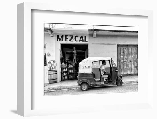 ?Viva Mexico! B&W Collection - Mezcal Tuk Tuk-Philippe Hugonnard-Framed Photographic Print