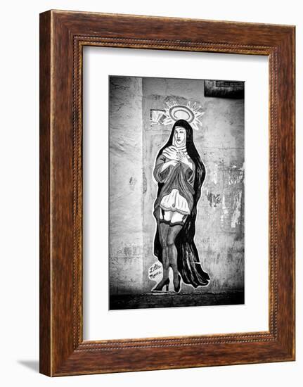 ¡Viva Mexico! B&W Collection - Momma-Philippe Hugonnard-Framed Photographic Print