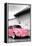 ¡Viva Mexico! B&W Collection - Pink VW Beetle in San Cristobal de Las Casas-Philippe Hugonnard-Framed Premier Image Canvas