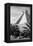 ¡Viva Mexico! B&W Collection - Pyramid of Chichen Itza IV-Philippe Hugonnard-Framed Premier Image Canvas