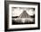 ¡Viva Mexico! B&W Collection - Pyramid of Chichen Itza VI-Philippe Hugonnard-Framed Photographic Print