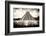 ¡Viva Mexico! B&W Collection - Pyramid of Chichen Itza VI-Philippe Hugonnard-Framed Photographic Print