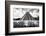 ?Viva Mexico! B&W Collection - Pyramid of Chichen Itza VII-Philippe Hugonnard-Framed Photographic Print