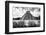 ?Viva Mexico! B&W Collection - Pyramid of Chichen Itza VII-Philippe Hugonnard-Framed Photographic Print