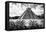 ?Viva Mexico! B&W Collection - Pyramid of Chichen Itza VII-Philippe Hugonnard-Framed Premier Image Canvas