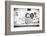 ¡Viva Mexico! B&W Collection - Signs Wall-Philippe Hugonnard-Framed Photographic Print