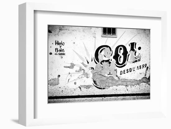 ¡Viva Mexico! B&W Collection - Signs Wall-Philippe Hugonnard-Framed Photographic Print