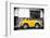 ¡Viva Mexico! B&W Collection - Small Gold VW Beetle Car-Philippe Hugonnard-Framed Photographic Print