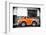 ¡Viva Mexico! B&W Collection - Small Orange VW Beetle Car-Philippe Hugonnard-Framed Photographic Print