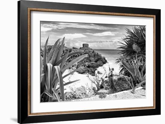 ?Viva Mexico! B&W Collection - Tulum Riviera Maya IX-Philippe Hugonnard-Framed Photographic Print