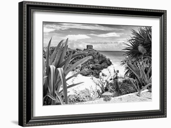 ?Viva Mexico! B&W Collection - Tulum Riviera Maya IX-Philippe Hugonnard-Framed Photographic Print