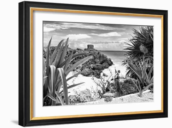 ?Viva Mexico! B&W Collection - Tulum Riviera Maya IX-Philippe Hugonnard-Framed Photographic Print