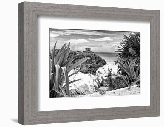 ?Viva Mexico! B&W Collection - Tulum Riviera Maya IX-Philippe Hugonnard-Framed Photographic Print