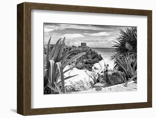 ?Viva Mexico! B&W Collection - Tulum Riviera Maya IX-Philippe Hugonnard-Framed Photographic Print