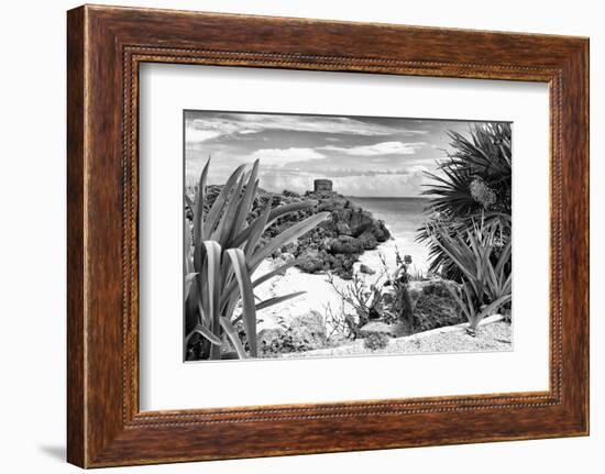 ?Viva Mexico! B&W Collection - Tulum Riviera Maya IX-Philippe Hugonnard-Framed Photographic Print