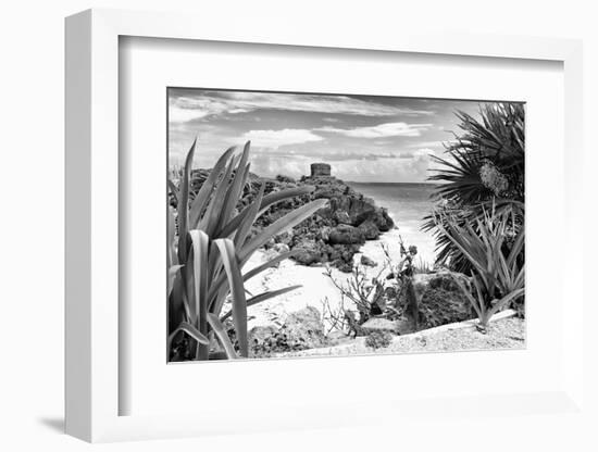 ?Viva Mexico! B&W Collection - Tulum Riviera Maya IX-Philippe Hugonnard-Framed Photographic Print