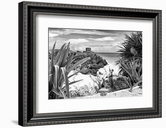 ?Viva Mexico! B&W Collection - Tulum Riviera Maya IX-Philippe Hugonnard-Framed Photographic Print