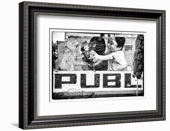 ?Viva Mexico! B&W Collection - Urban Art-Philippe Hugonnard-Framed Photographic Print