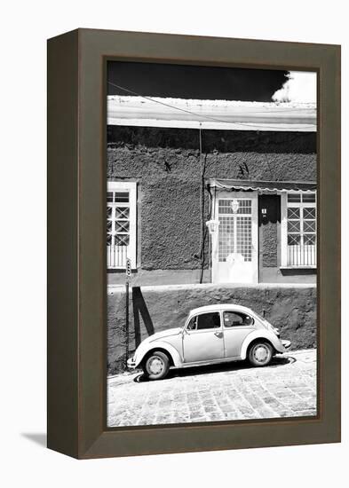 ¡Viva Mexico! B&W Collection - VW Beetle Car-Philippe Hugonnard-Framed Premier Image Canvas