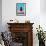 ¡Viva Mexico! Collection - 19e Door and Light Blue Wall-Philippe Hugonnard-Framed Photographic Print displayed on a wall