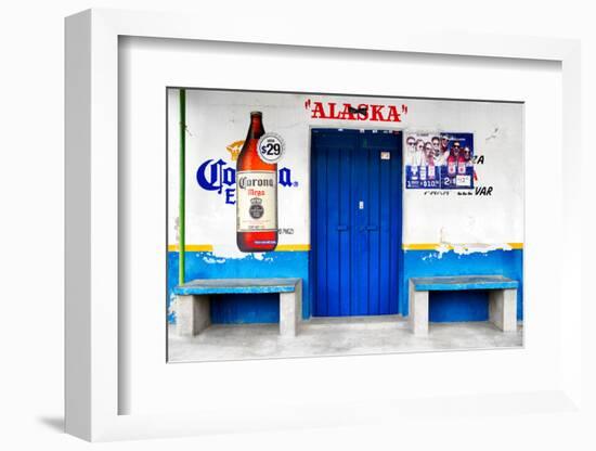 ¡Viva Mexico! Collection - "ALASKA" Blue Bar-Philippe Hugonnard-Framed Photographic Print