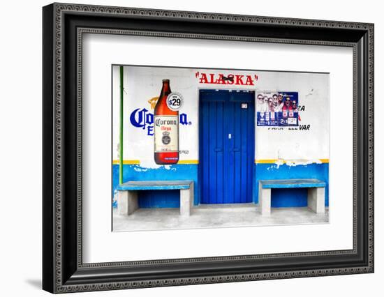 ¡Viva Mexico! Collection - "ALASKA" Blue Bar-Philippe Hugonnard-Framed Photographic Print